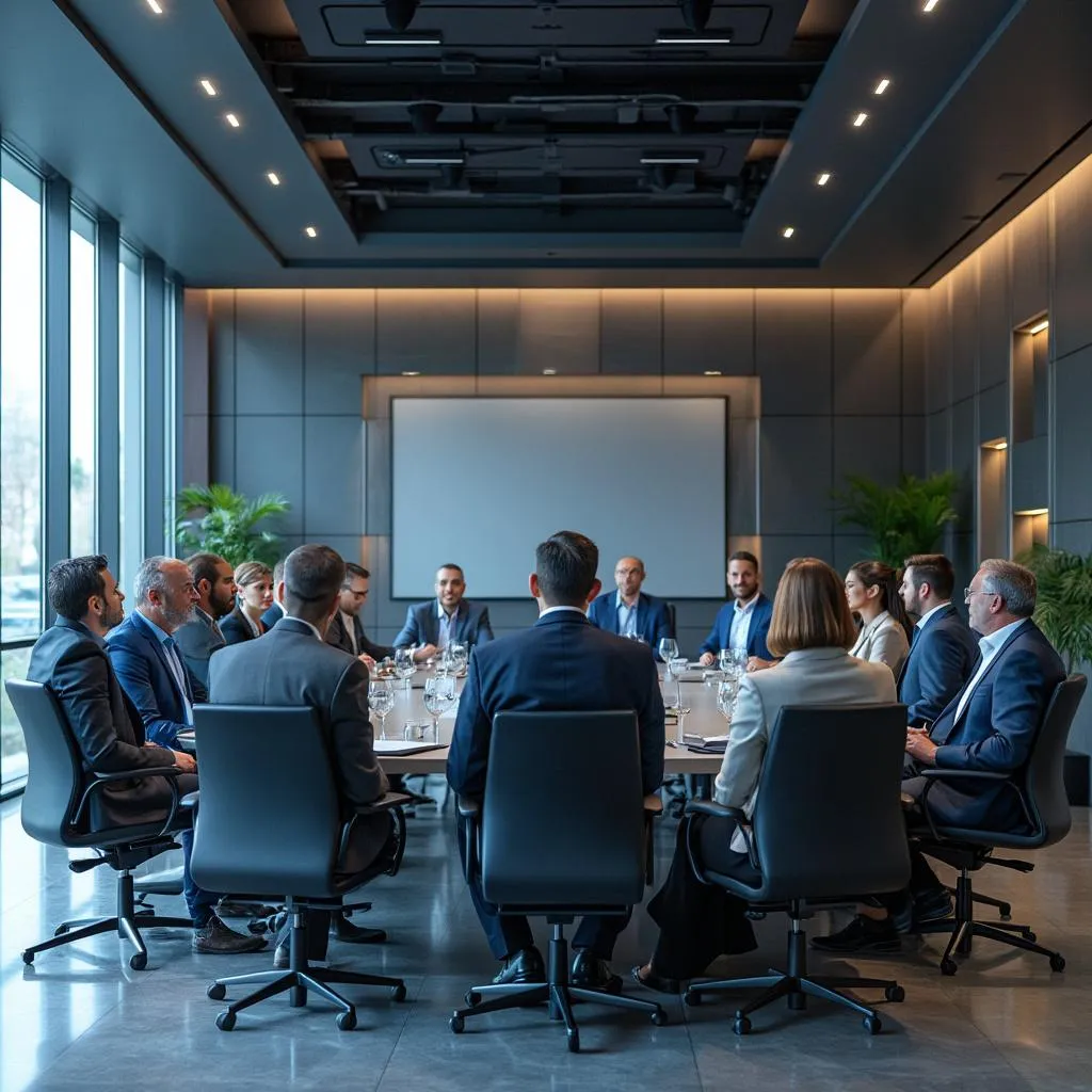 Oficina moderna de Elite Consulting